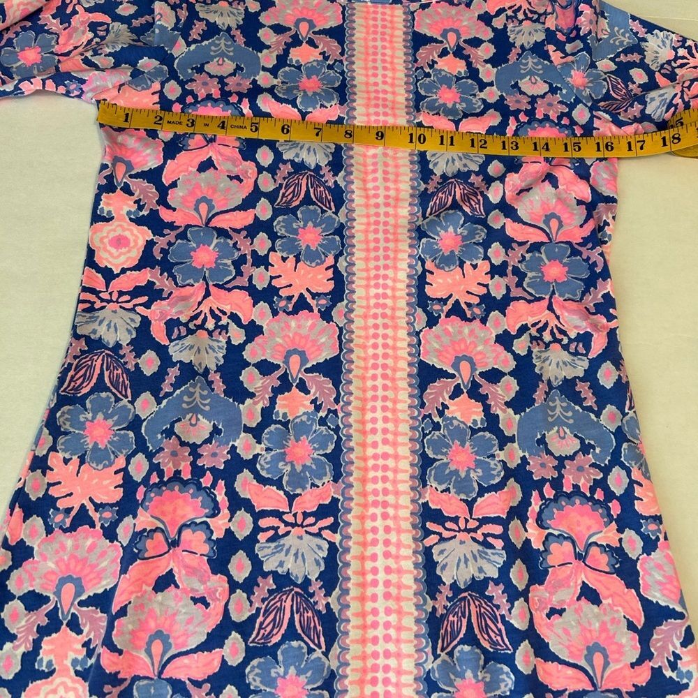 Lilly Pulitzer Marlowe Iris Blue Werk It Engineered Marlow Dress Size S - Picture 7 of 9